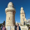 Ausblick vom Dach der Abendmahlsskirche in Jerusalem